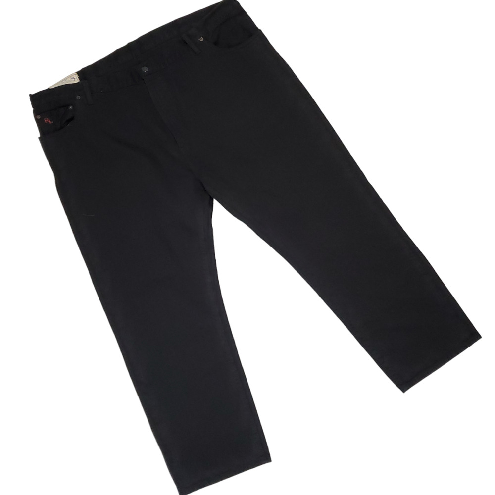 Polo Ralph Lauren 46x30 Hampton Straight Hudson Black Jeans